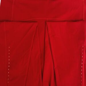 Lululemon Athletica Bold Red Swift Speed high rise with pockets size 8 28 length